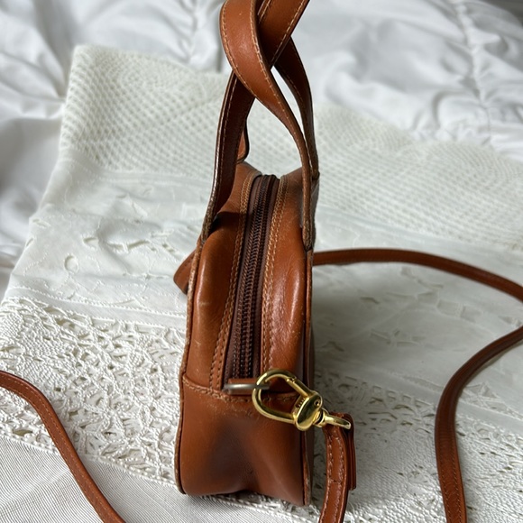 🖤RARE💕Mark Cross Mini tote with long strap - Picture 5 of 17